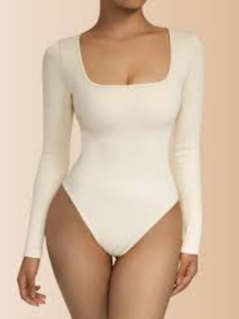 NWOT OQQ SEXY RIBBED LON GSLEEVE TUMMY CONTROL BODYSUITS